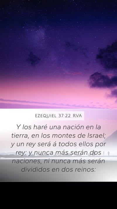 Ezequiel 37:22 RVA Bible Verse Image