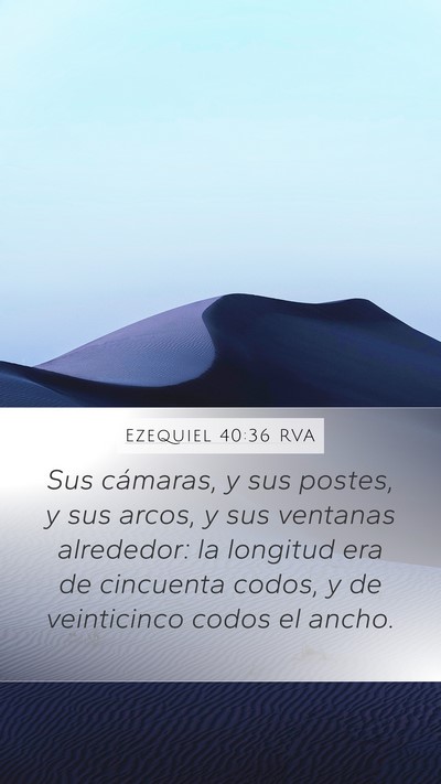 Ezequiel 40:36 RVA Bible Verse Image