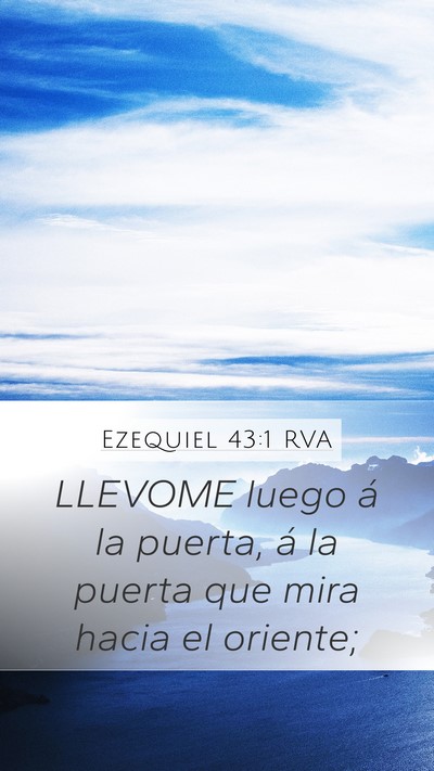 Ezequiel 43:1 RVA Bible Verse Image