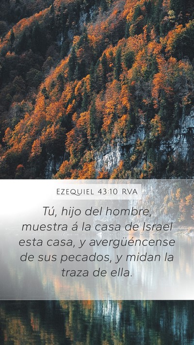 Ezequiel 43:10 RVA Bible Verse Image
