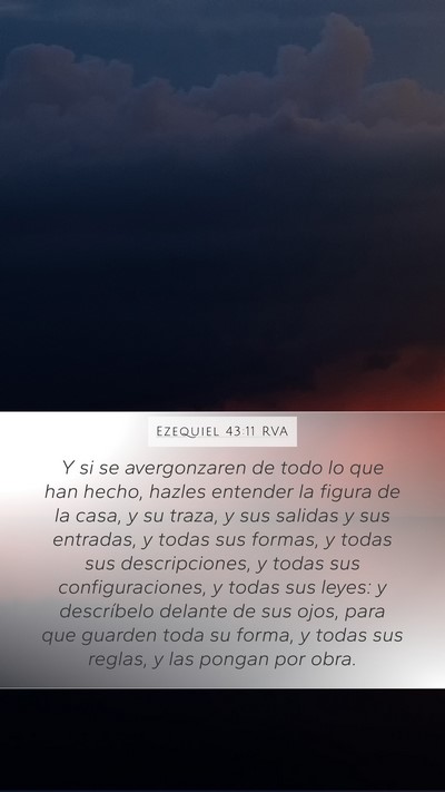 Ezequiel 43:11 RVA Bible Verse Image