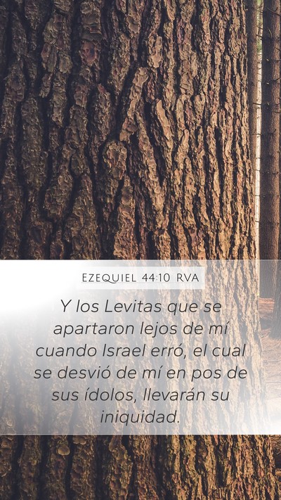 Ezequiel 44:10 RVA Bible Verse Image