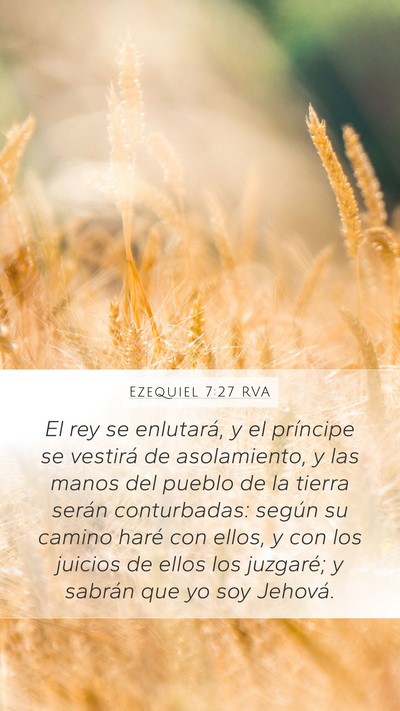Ezequiel 7:27 RVA Bible Verse Image