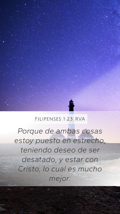 Filipenses 1:23 RVA Bible Verse Image