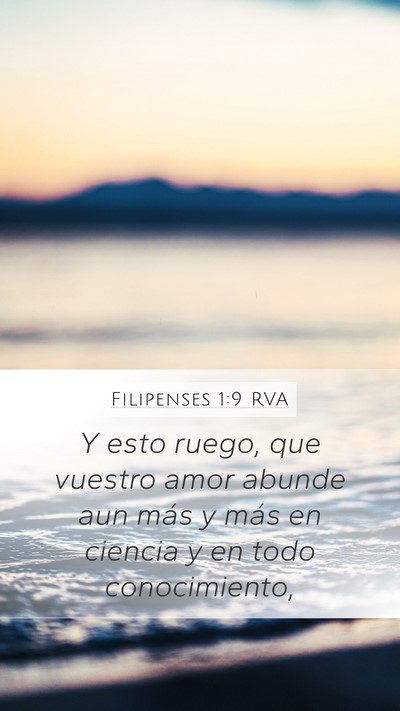 Filipenses 1:9 RVA Bible Verse Image