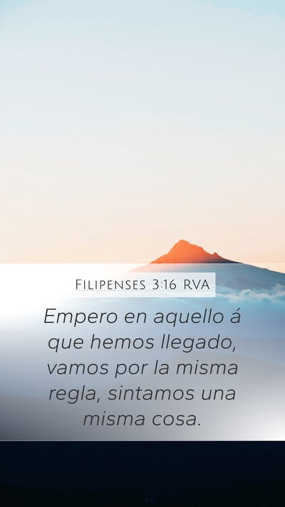 Filipenses 3:16 RVA Bible Verse Image