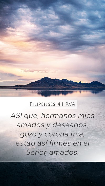 Filipenses 4:1 RVA Bible Verse Image