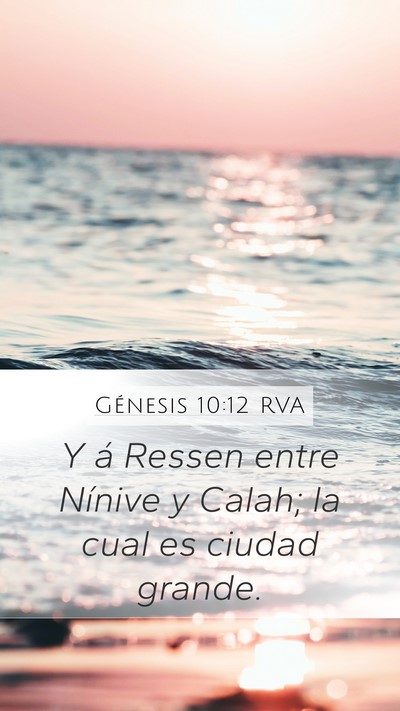 Génesis 10:12 RVA Bible Verse Image