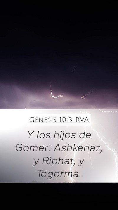 Génesis 10:3 RVA Bible Verse Image
