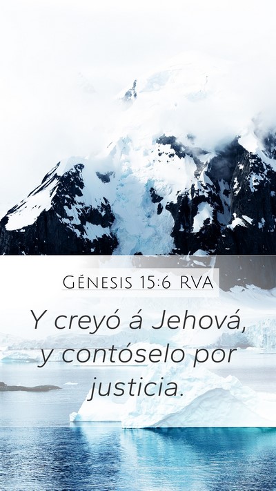 Génesis 15:6 RVA Bible Verse Image