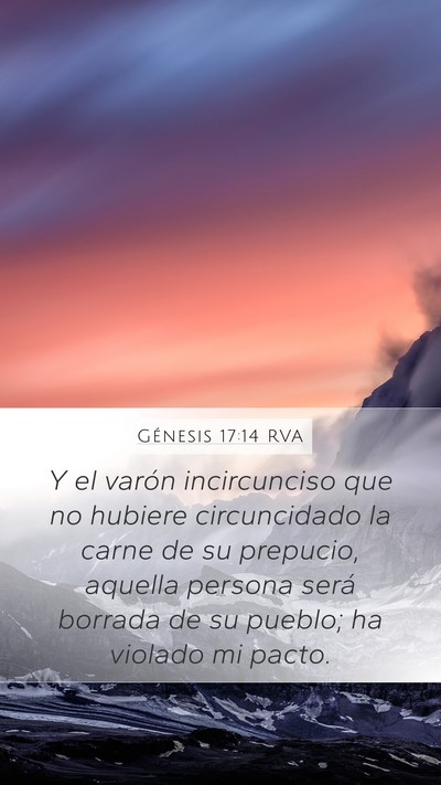 Génesis 17:14 RVA Bible Verse Image