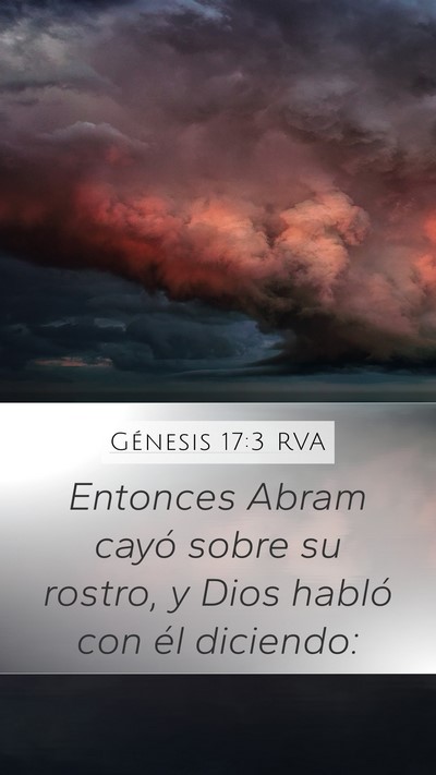 Génesis 17:3 RVA Bible Verse Image