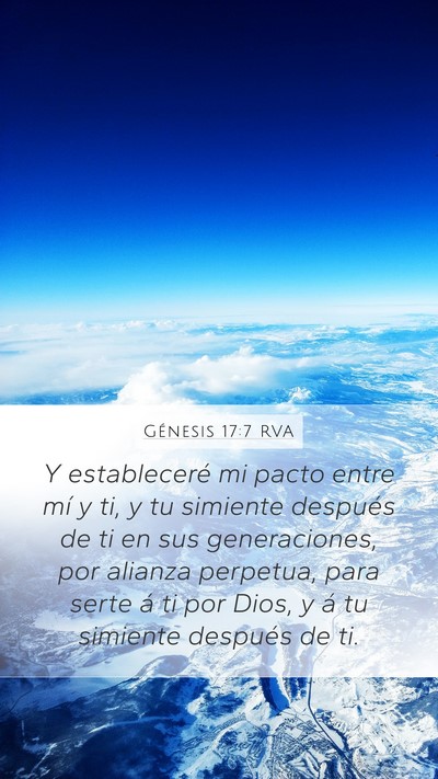 Génesis 17:7 RVA Bible Verse Image