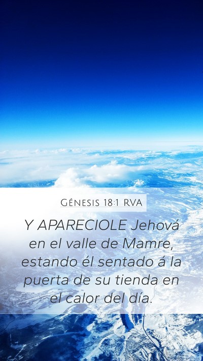 Génesis 18:1 RVA Bible Verse Image