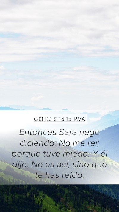 Génesis 18:15 RVA Bible Verse Image