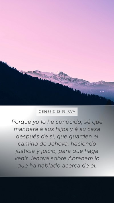 Génesis 18:19 RVA Bible Verse Image