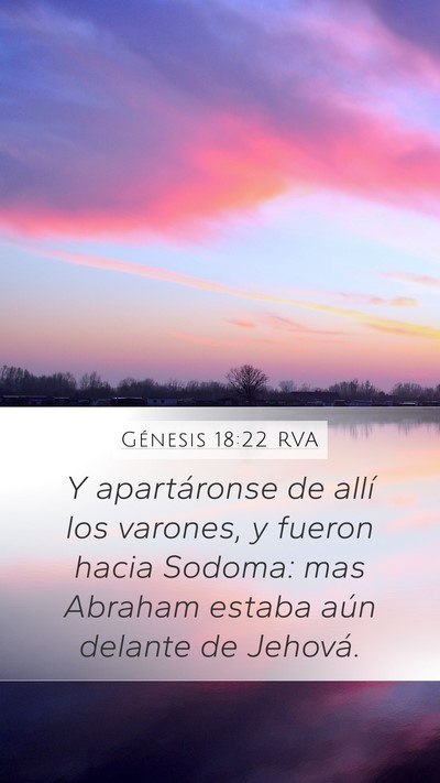 Génesis 18:22 RVA Bible Verse Image