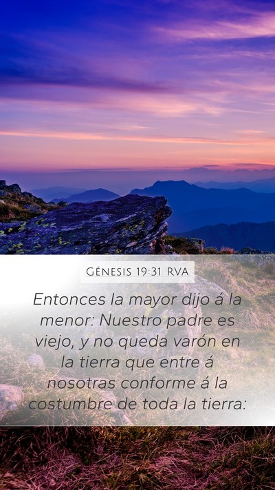 Génesis 19:31 RVA Bible Verse Image