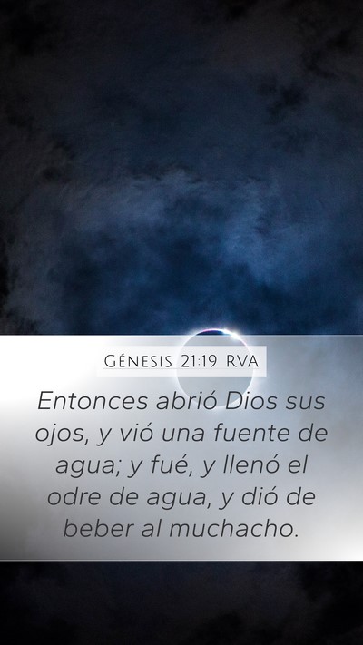 Génesis 21:19 RVA Bible Verse Image