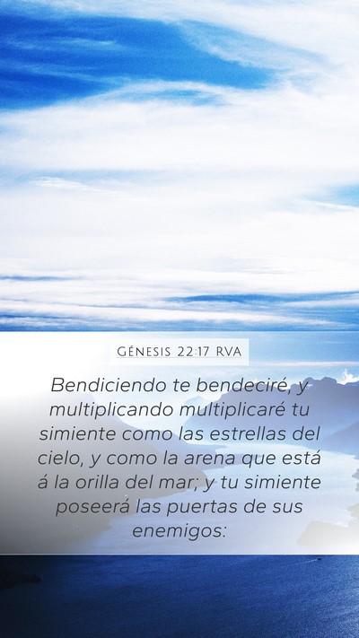 Génesis 22:17 RVA Bible Verse Image