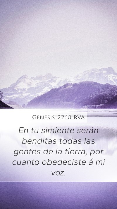 Génesis 22:18 RVA Bible Verse Image