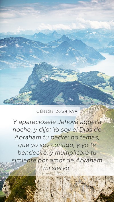 Génesis 26:24 RVA Bible Verse Image