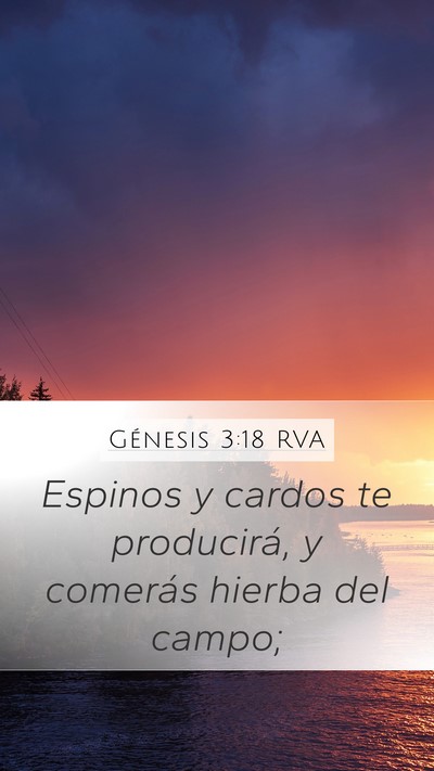 Génesis 3:18 RVA Bible Verse Image