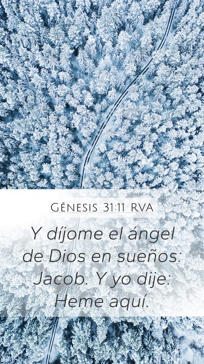 Génesis 31:11 RVA Bible Verse Image