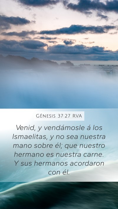 Génesis 37:27 RVA Bible Verse Image