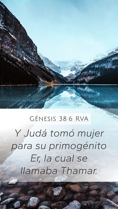 Génesis 38:6 RVA Bible Verse Image