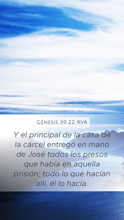 Génesis 39:22 RVA Bible Verse Image