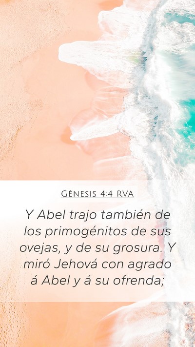 Génesis 4:4 RVA Bible Verse Image
