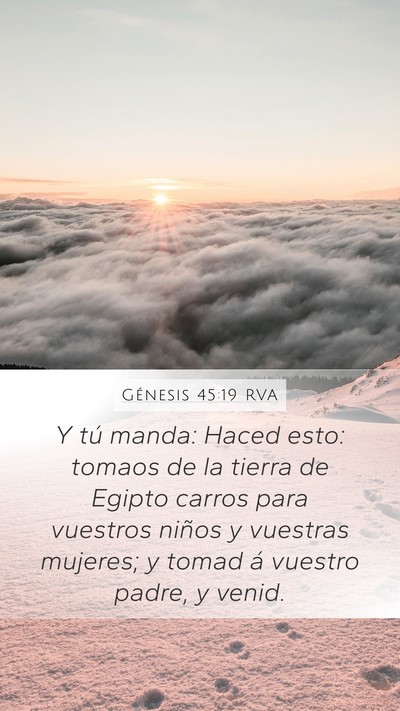 Génesis 45:19 RVA Bible Verse Image