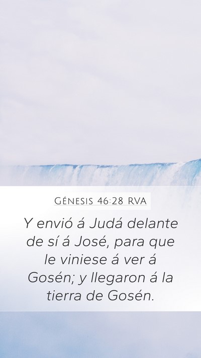 Génesis 46:28 RVA Bible Verse Image