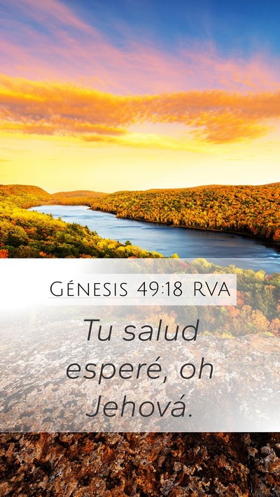 Génesis 49:18 RVA Bible Verse Image