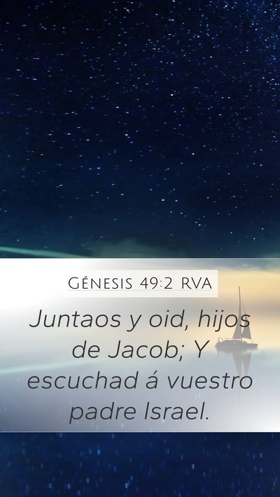 Génesis 49:2 RVA Bible Verse Image
