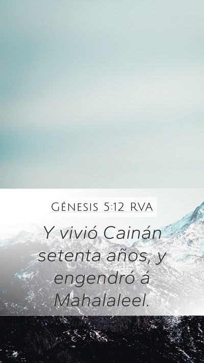 Génesis 5:12 RVA Bible Verse Image