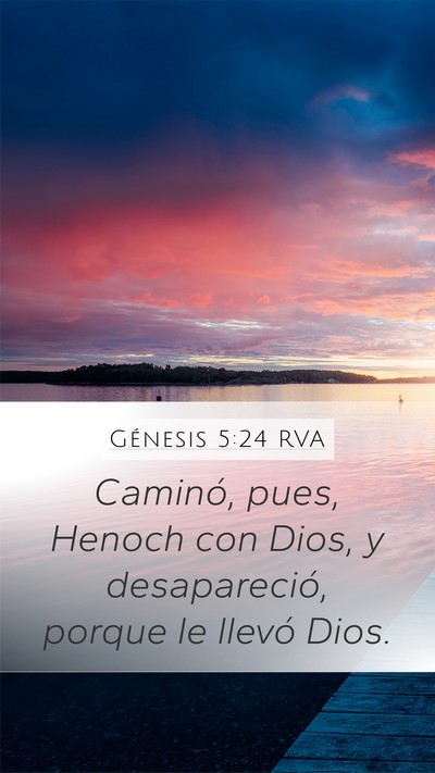 Génesis 5:24 RVA Bible Verse Image