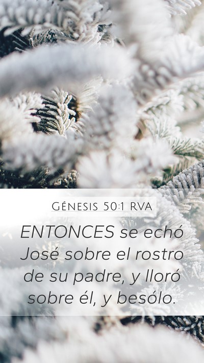Génesis 50:1 RVA Bible Verse Image
