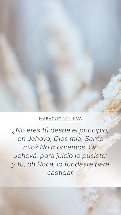 Habacuc 1:12 RVA Bible Verse Image