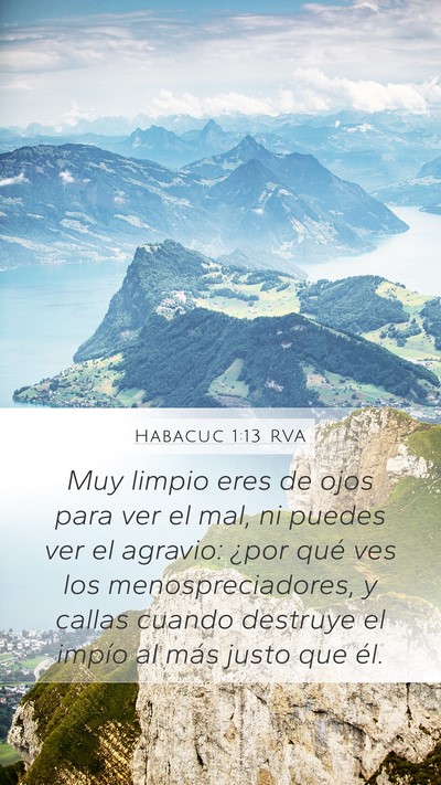 Habacuc 1:13 RVA Bible Verse Image