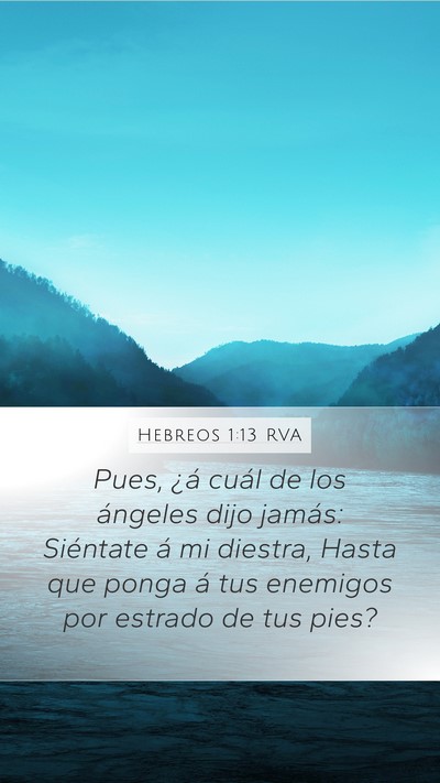 Hebreos 1:13 RVA Bible Verse Image
