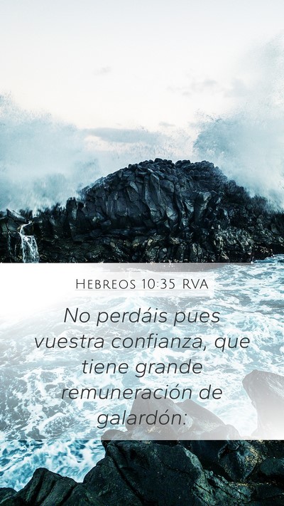 Hebreos 10:35 RVA Bible Verse Image