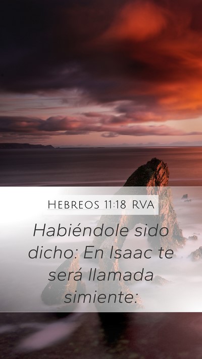 Hebreos 11:18 RVA Bible Verse Image