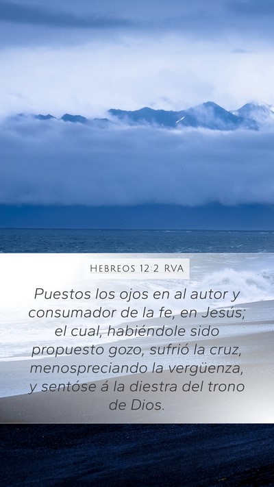 Hebreos 12:2 RVA Bible Verse Image