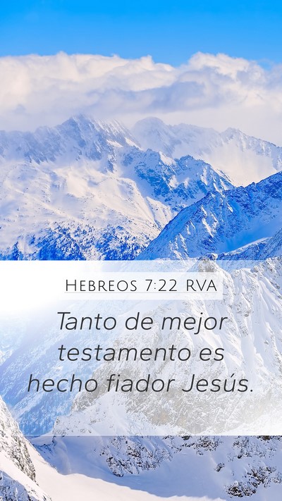 Hebreos 7:22 RVA Bible Verse Image