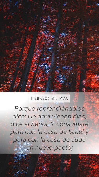 Hebreos 8:8 RVA Bible Verse Image