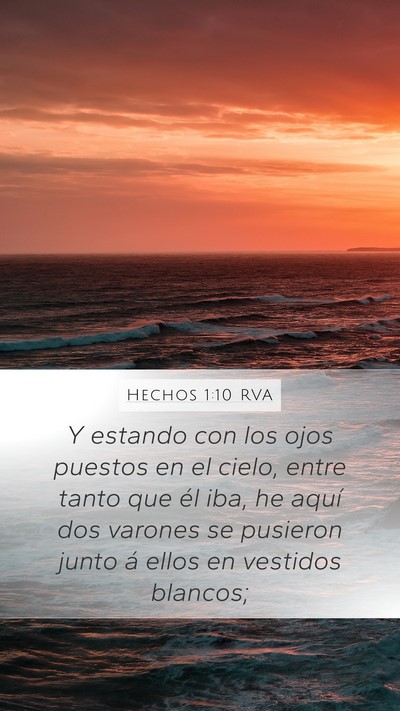 Hechos 1:10 RVA Bible Verse Image