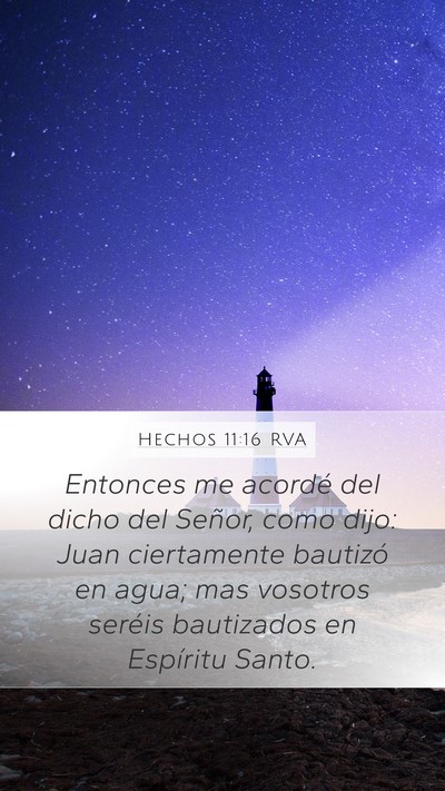 Hechos 11:16 RVA Bible Verse Image