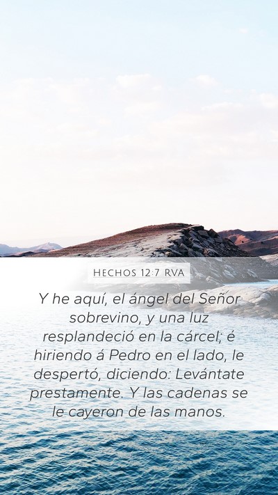 Hechos 12:7 RVA Bible Verse Image